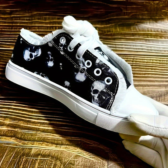 Turnschuhe Mit Totenkopfdruck Luna EB