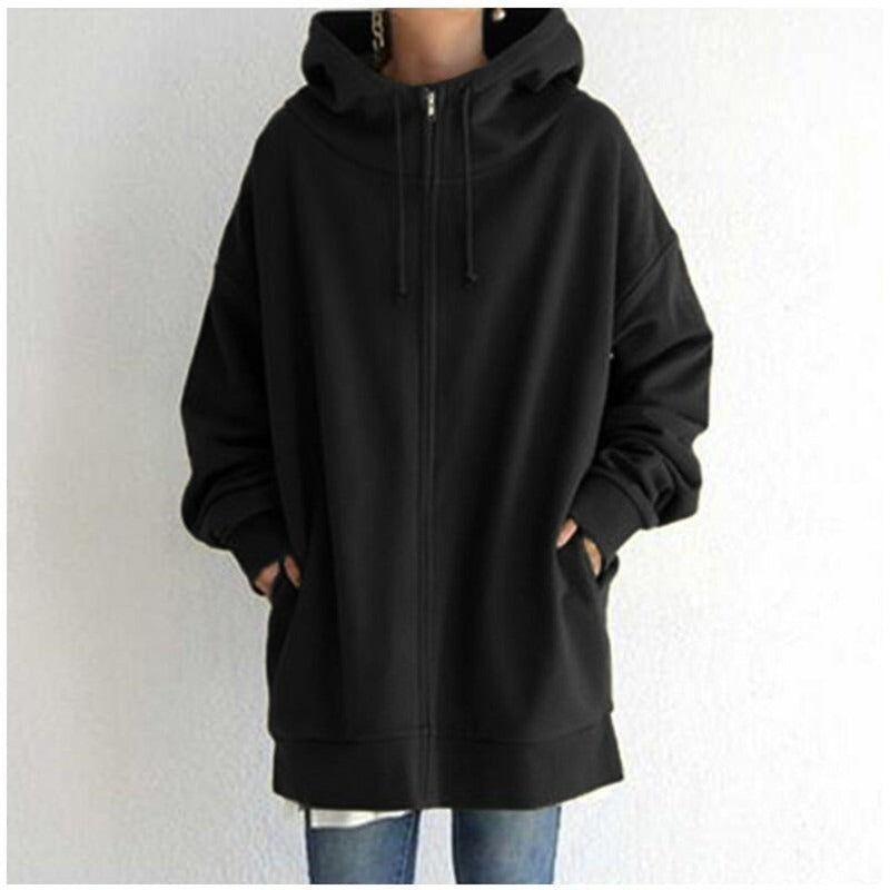 EB | Fleece-Hoodie mit Reißverschluss