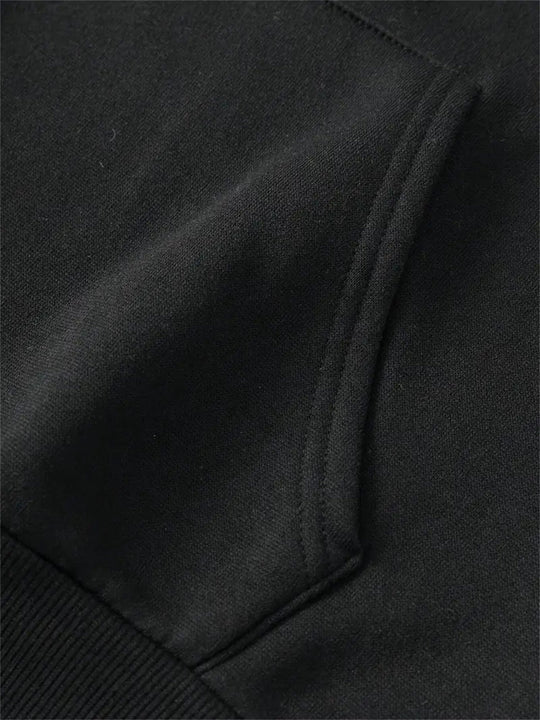 EB | Kapuzenpullover mit Weihnachtsdruck Baumwolle Weihnachtsmann Design