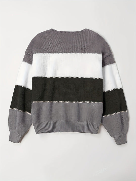EB | Farbblock Pullover