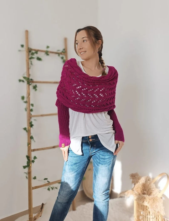 EB | Bequemer Strickschal