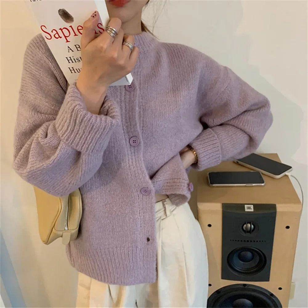 EB | Gemütlicher Lässiger Strick-Cardigan Pullover