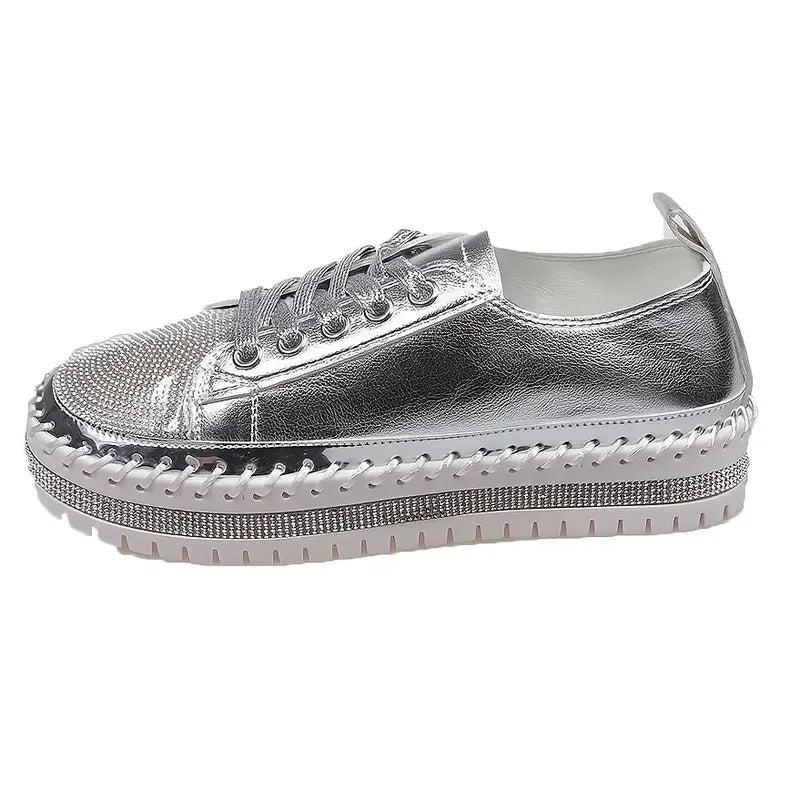 bequeme orthopädische Sneakers mit Pailletten EB EB