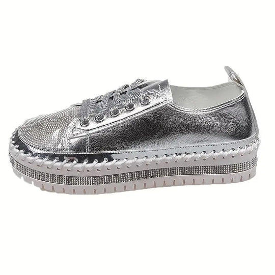 bequeme orthopädische Sneakers mit Pailletten EB EB