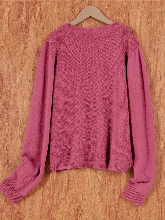 EB | Cardigan Rosa