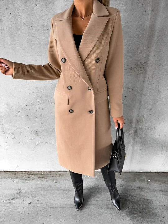 EB | Damen Doppelreihiger Mantel