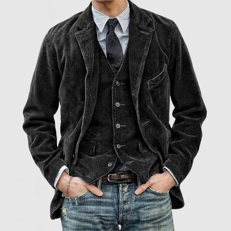 EB | Herren Weinlese Cordjacke Cape