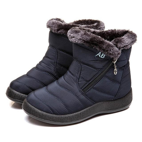 EB | Damen Gemütliche Winter Wasserdichte Anti-Rutsch Stiefel