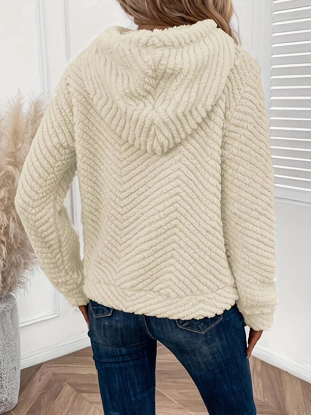 EB | Weicher Kapuzenpullover Polyester Bequem und Trendy
