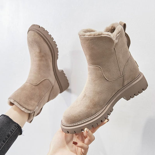 Damen-Winterstiefel aus Wolle EB EB