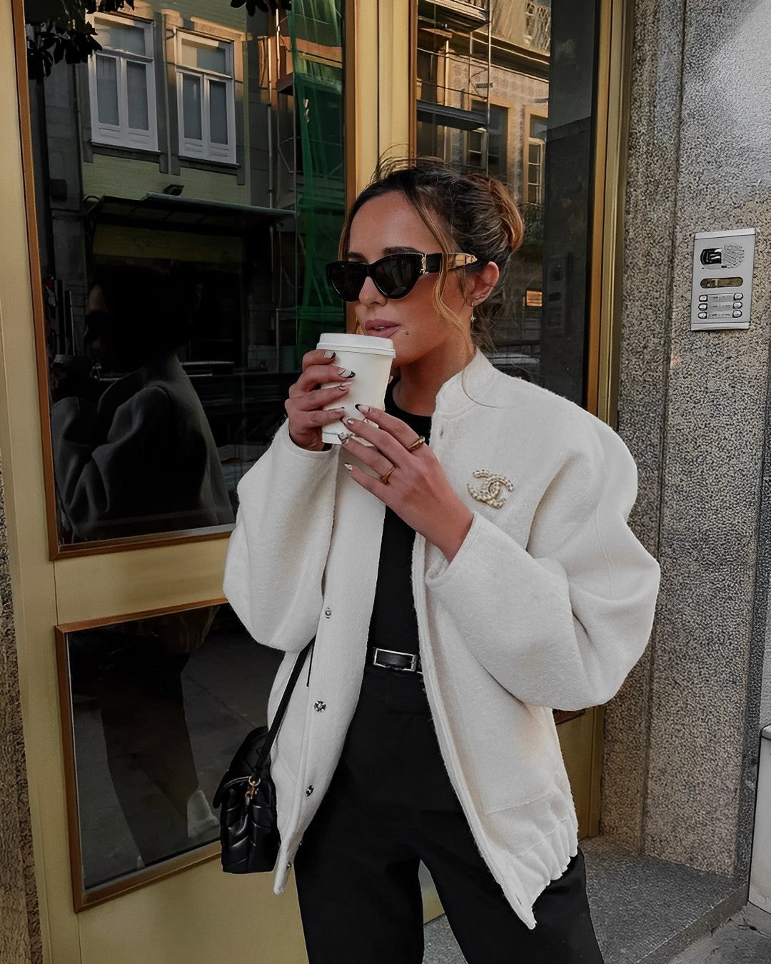 EB | Herbst Bomberjacke Bequeme Passform Stilvoll und Warm