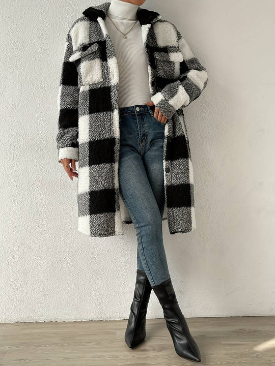 EB | Eleganter Langarmmantel
