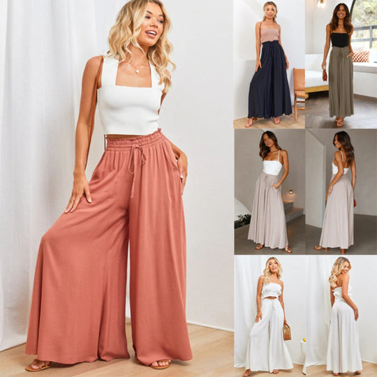 EB | Hose mit weitem Bein und elastischer Taille