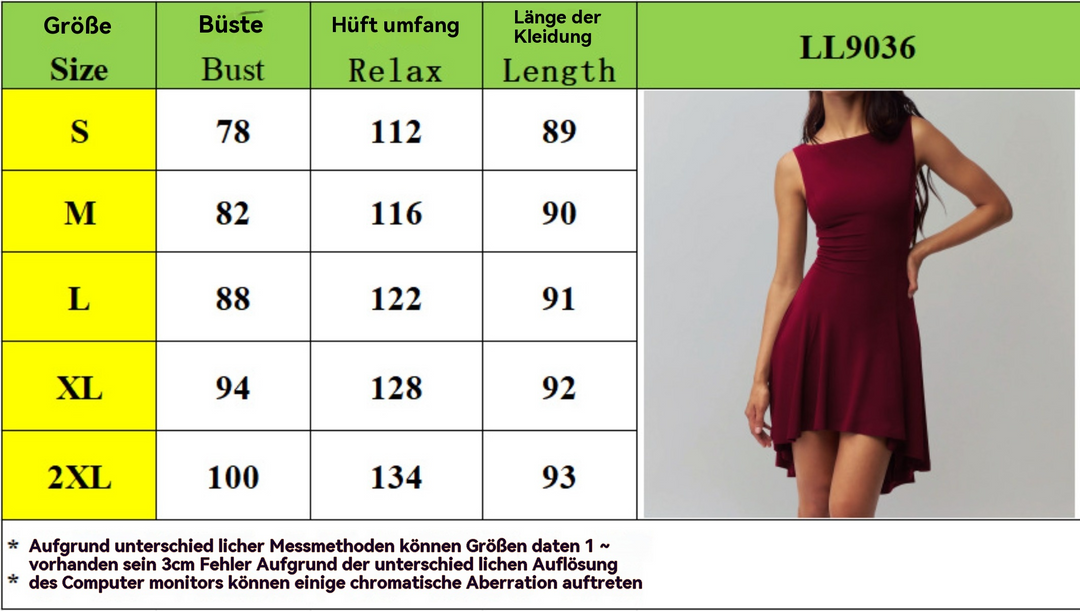 EB | Ärmelloses Kleid mit Kragen