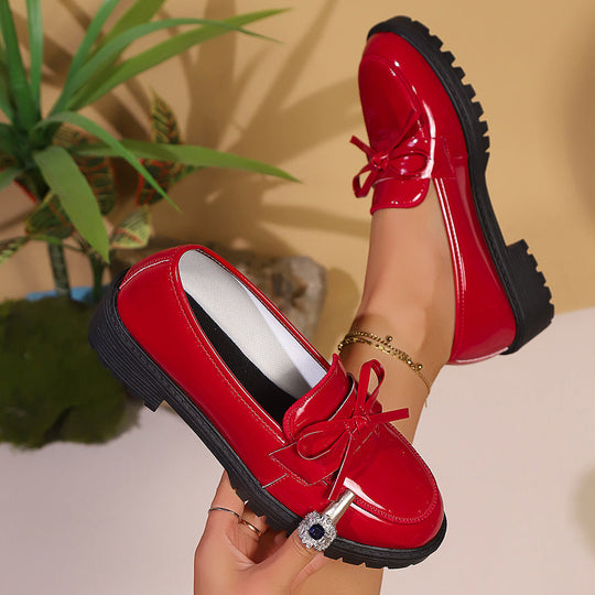 Elegante Orthopädische Loafer Mit Blockabsatz EB EB