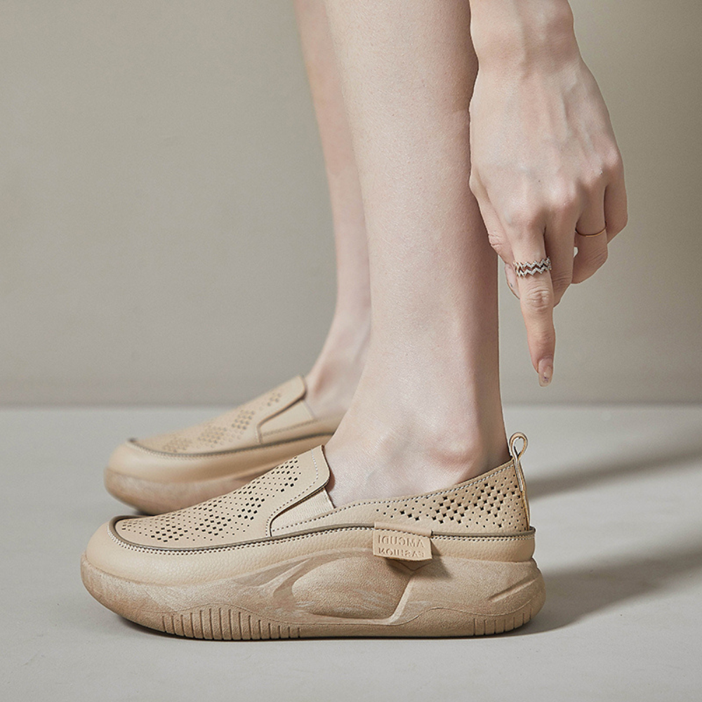 EB | Luftiger Orthopädischer Slip On Schuh