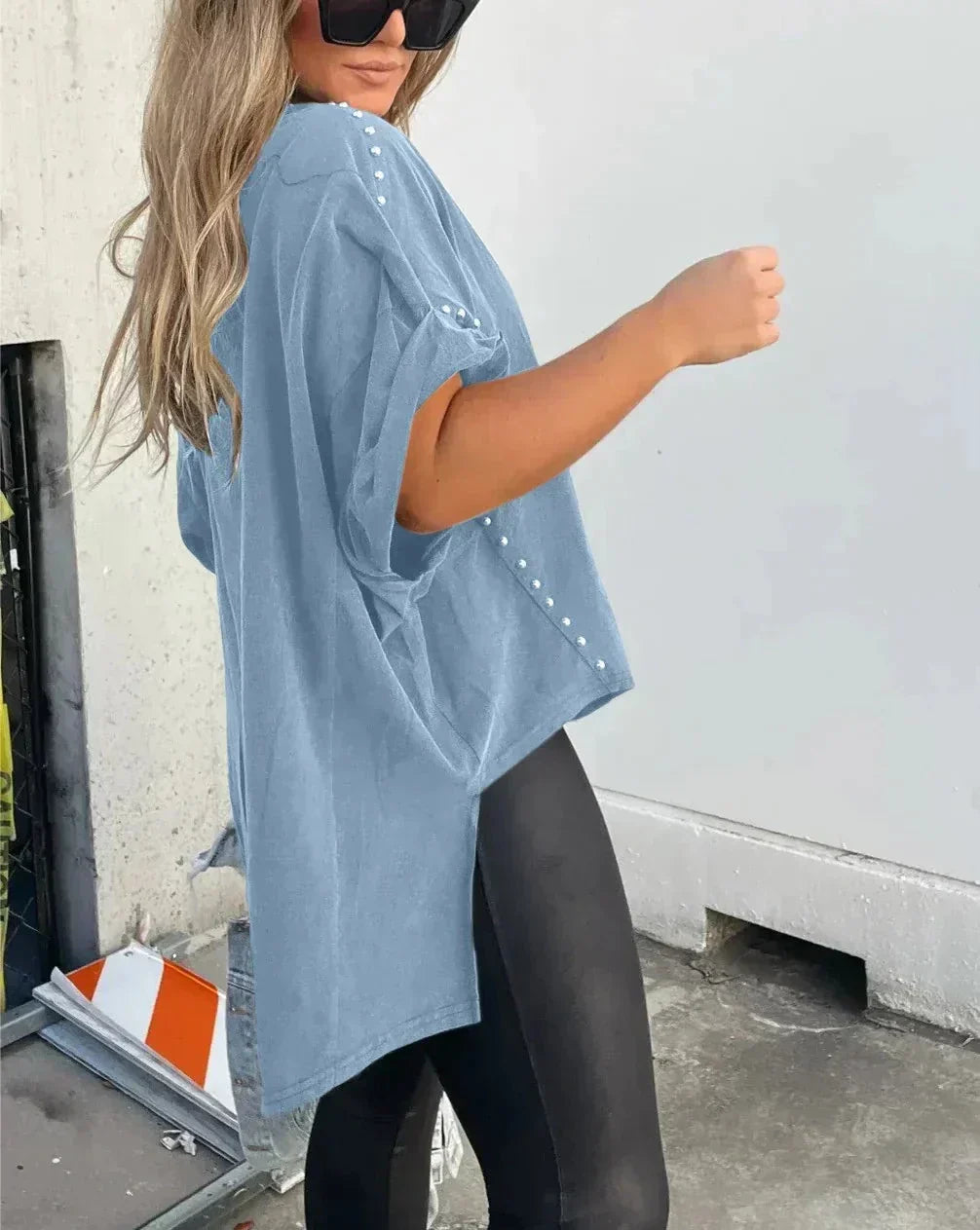 EB | Oversized Nieten T-Shirt