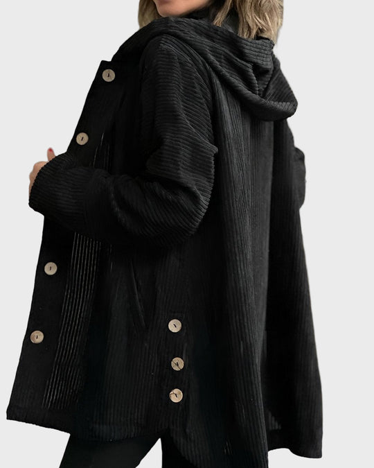 EB | Jacke mit Kapuze und Knöpfen