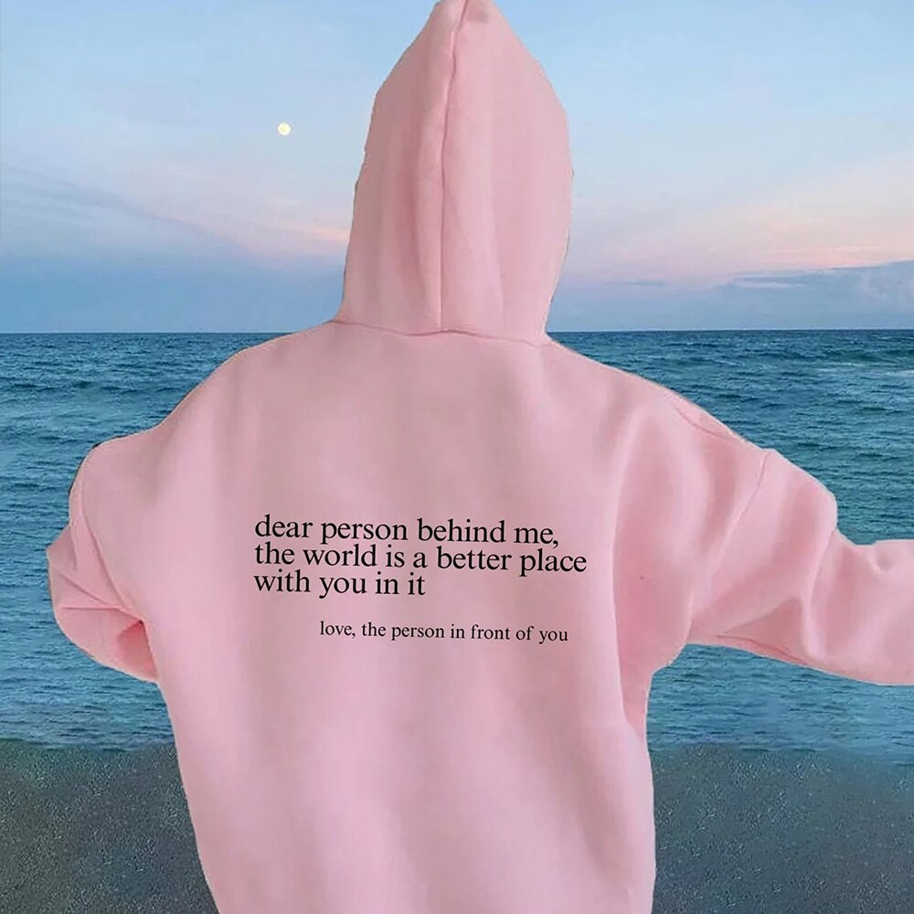 EB | Hoodie mit Rücken-Spruch