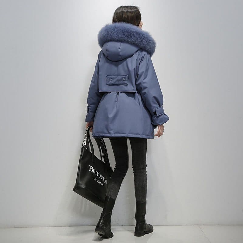 EB | Winter Parka mit veganem Pelz für Damen umweltfreundliche Materialien
