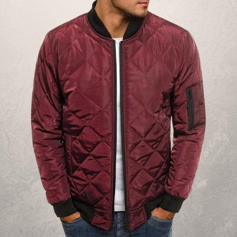 EB | Bomberjacke diamantgequiltete Utility Bomberjacke