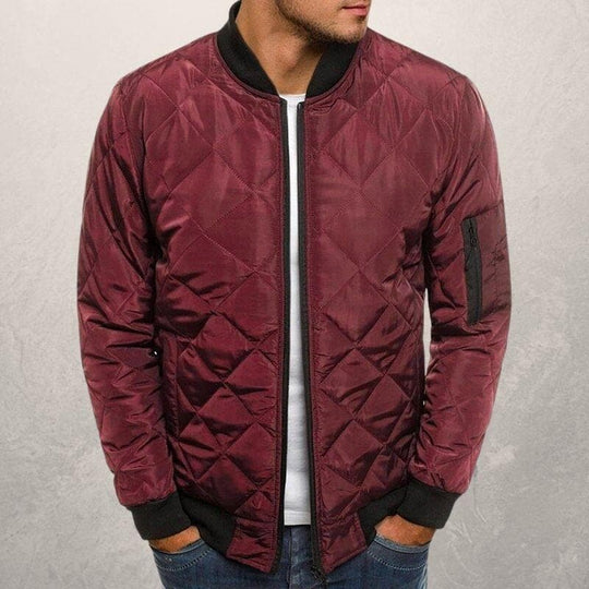 EB | Bomberjacke diamantgequiltete Utility Bomberjacke
