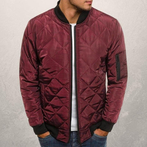 EB | Bomberjacke diamantgequiltete Utility Bomberjacke
