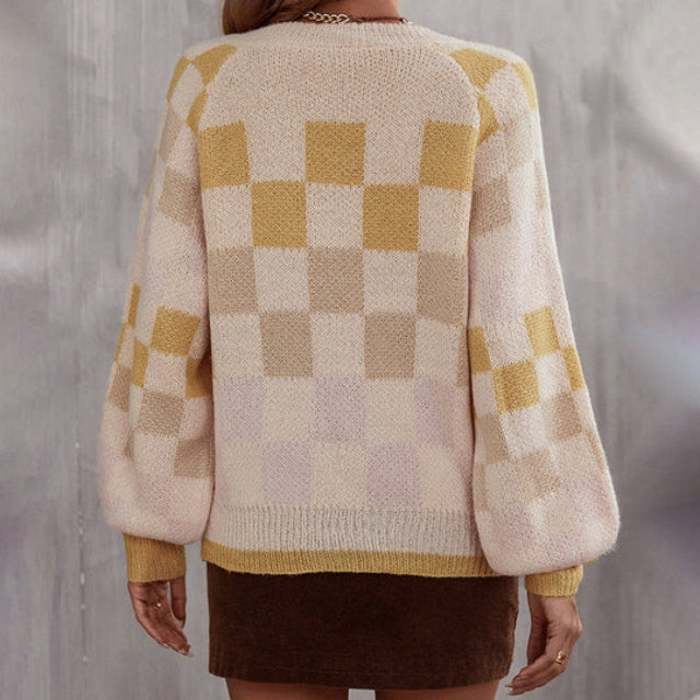 EB | Pullover in Kontrastfarbe mit Modernem Schnitt