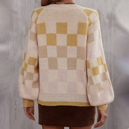 EB | Pullover in Kontrastfarbe mit Modernem Schnitt
