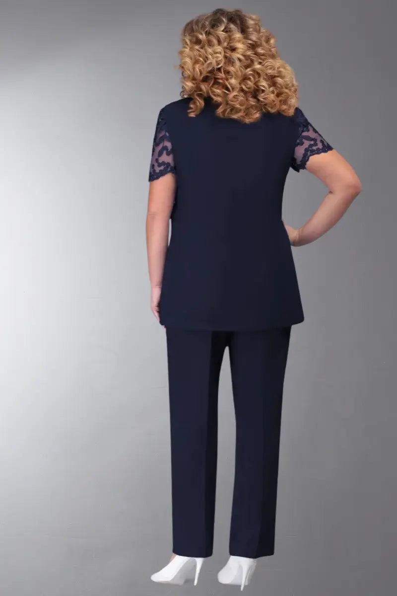 EB | 3 Teilig Chiffon Brautkleid Satz für Damen