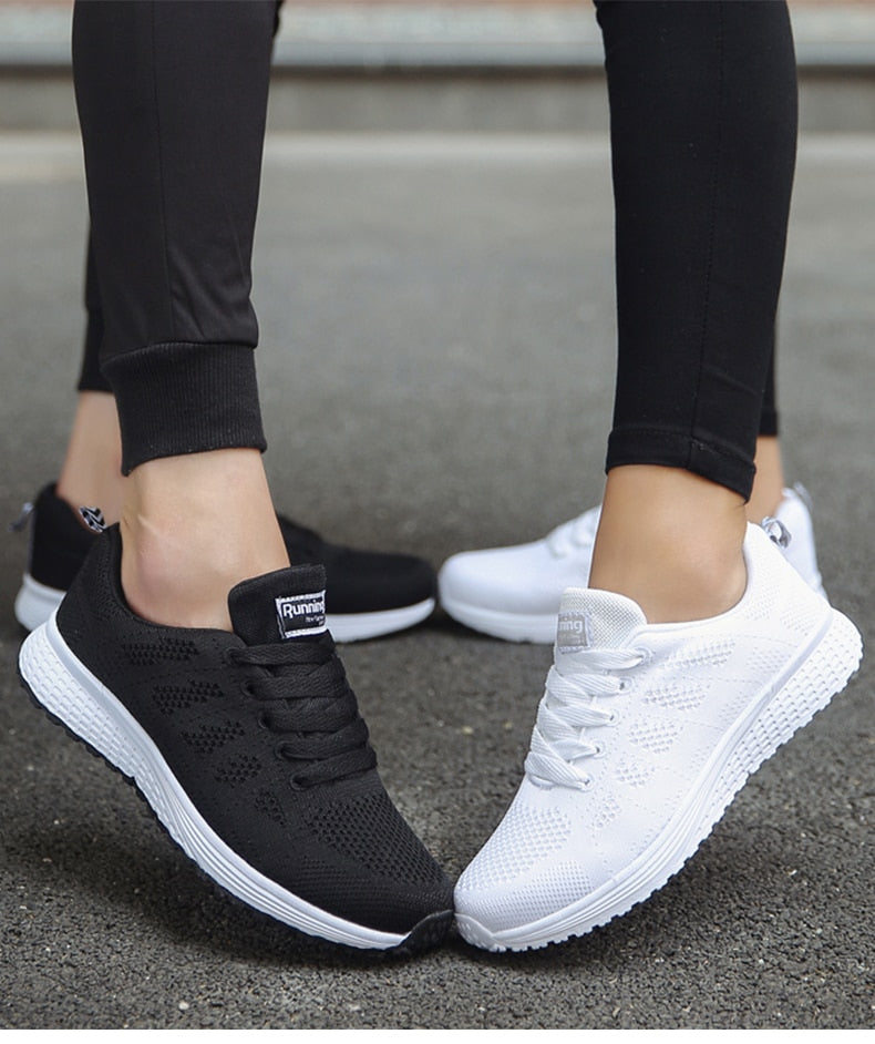 EB | Leichte Atmungsaktive Freizeit Sneaker für Damen
