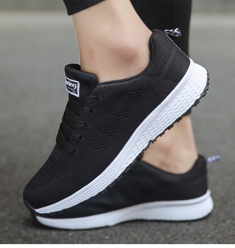 EB | Leichte Atmungsaktive Freizeit Sneaker für Damen