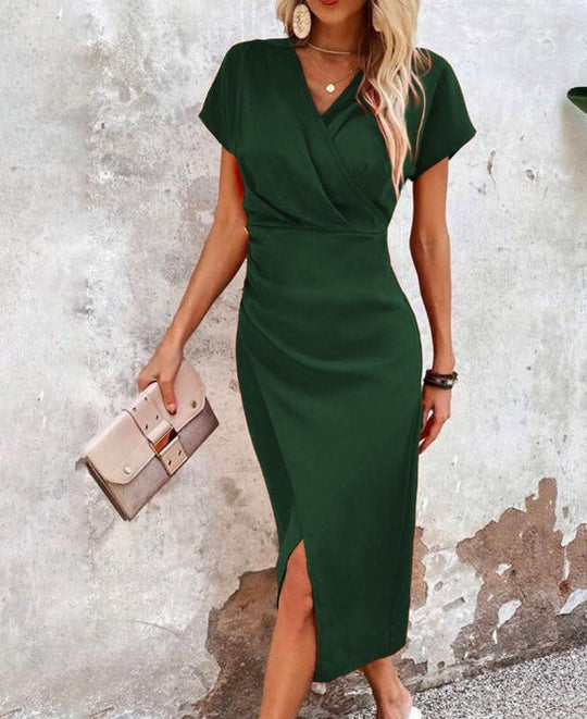 EB | Elegantes Festkleid mit Frühlingsschlitz