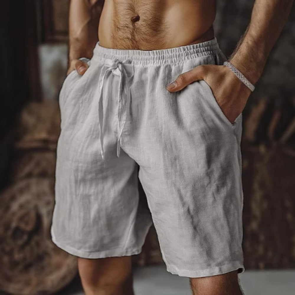EB | Herren-Schnürshorts aus Baumwolle
