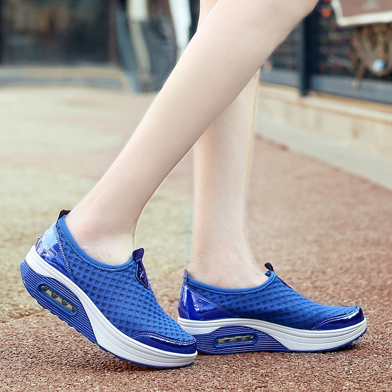 Damen Atmungsaktive Slip-On Sneakers mit Luftpolster-Technologie EB