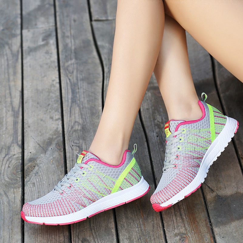 Damen Sportliche Laufschuhe mit atmungsaktivem Obermaterial und innovativem Dämpfungssystem EB