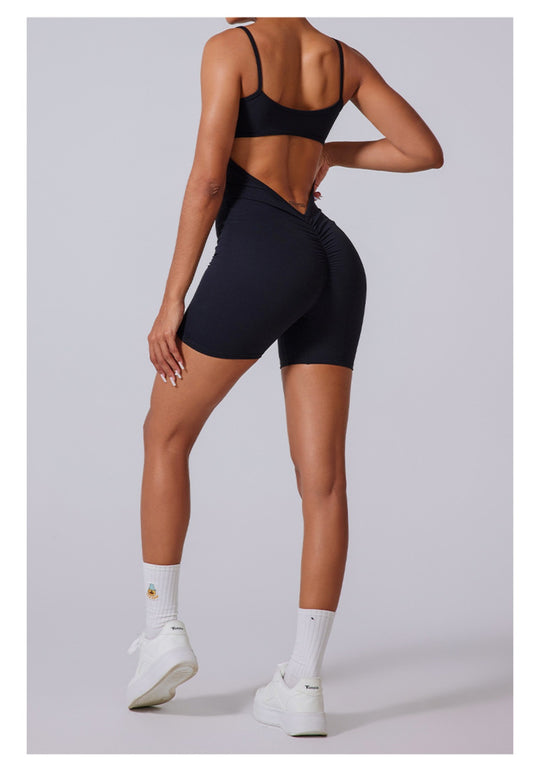 EB | Schlanke Schulter Tank Yoga Strampler