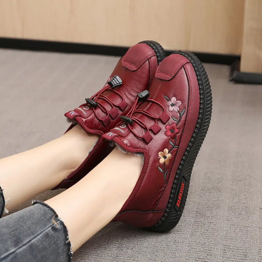 Gemma Leder Winter Sneaker | Stylisch & Bequem EB