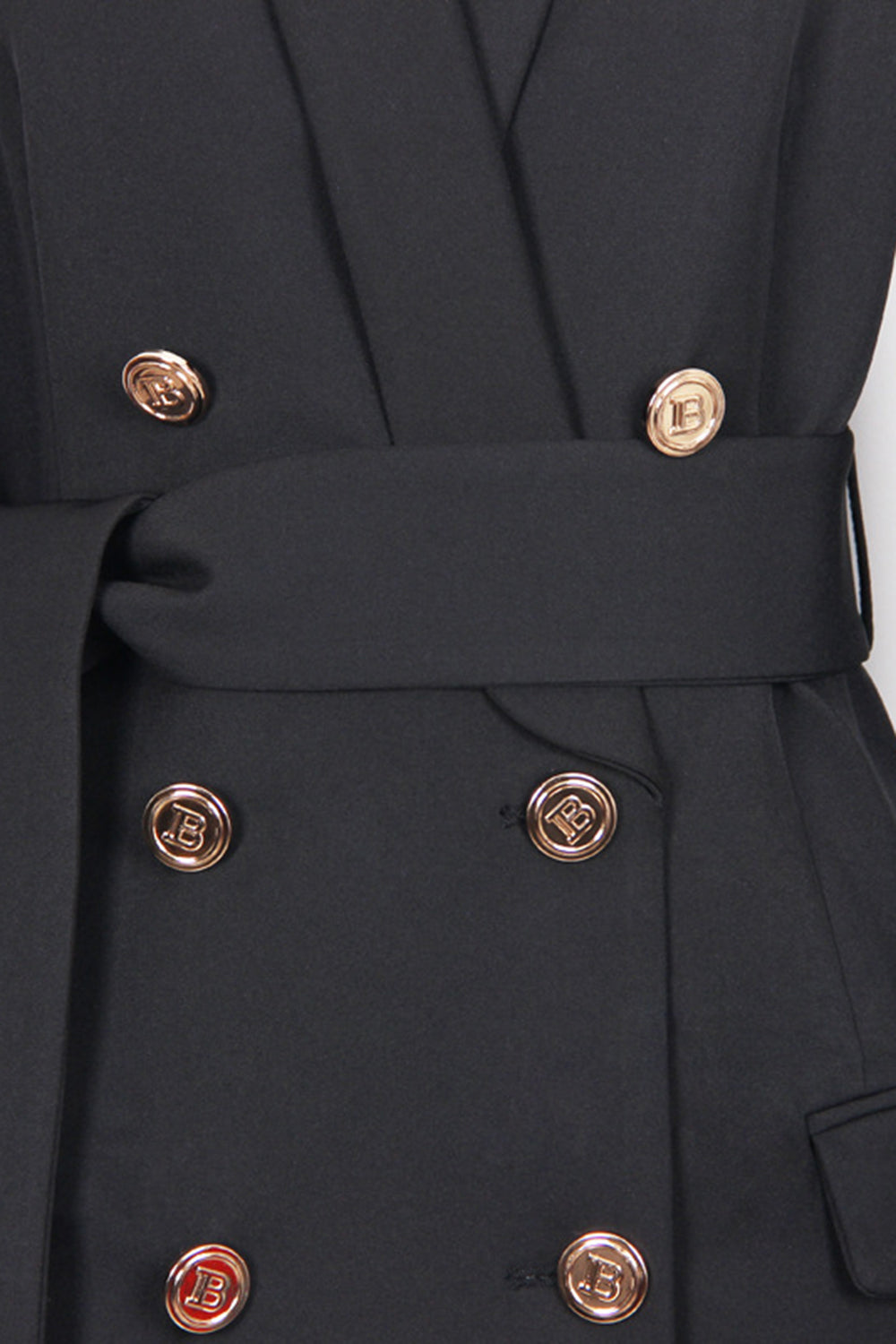 EB | Blazer mit Bindegürtel Klassisch und Stilvoll