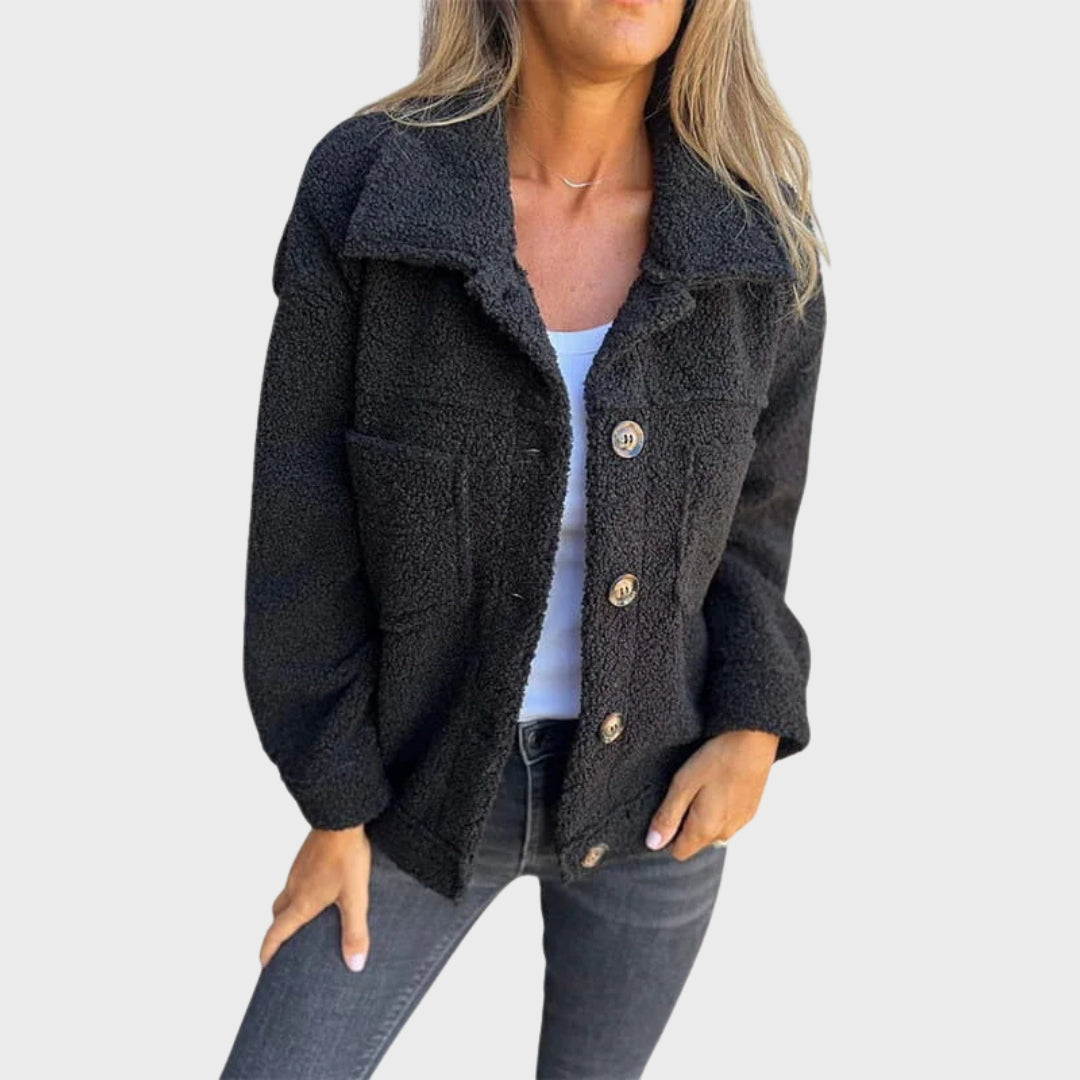 EB | Herbst Teddy Stoffjacke