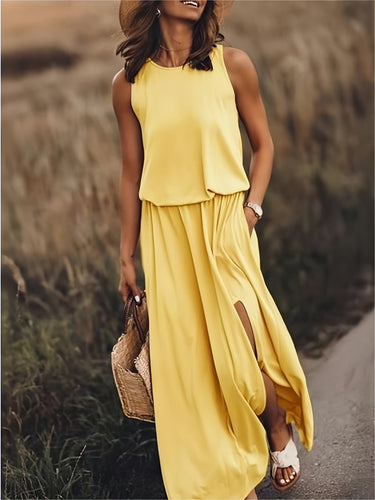 EB | Schlichtes Boho Maxikleid Aus Modal In Verschiedenen Farben