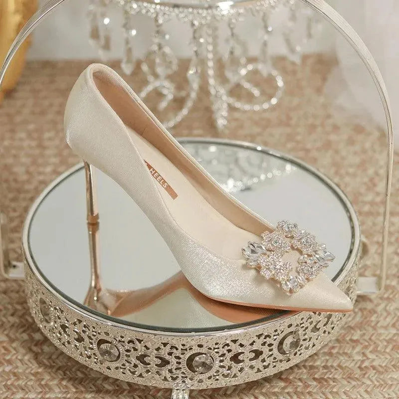 EB | Brautschuhe Stiletto mit Strass
