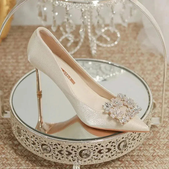 EB | Brautschuhe Stiletto mit Strass