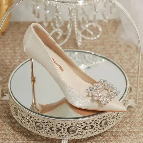 EB | Brautschuhe Stiletto mit Strass