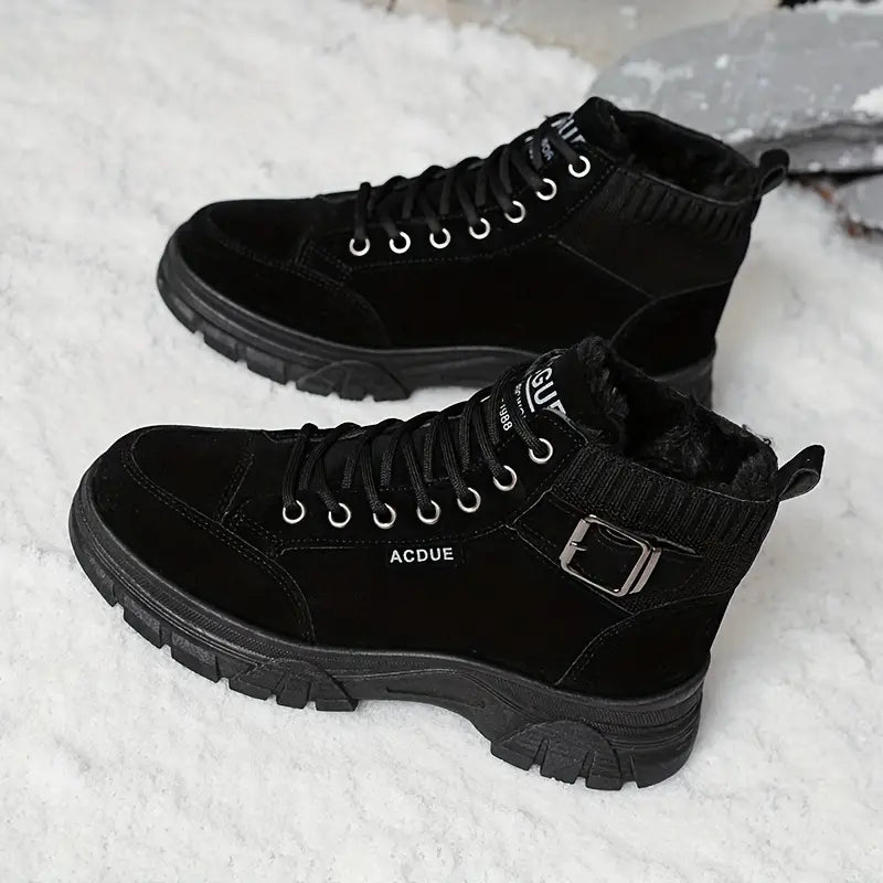 EB | Warme Samt Stiefeletten für Frauen