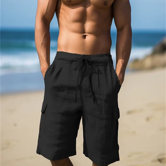 EB | Sommerliche Herren Leinenshorts für Maximalen Komfort