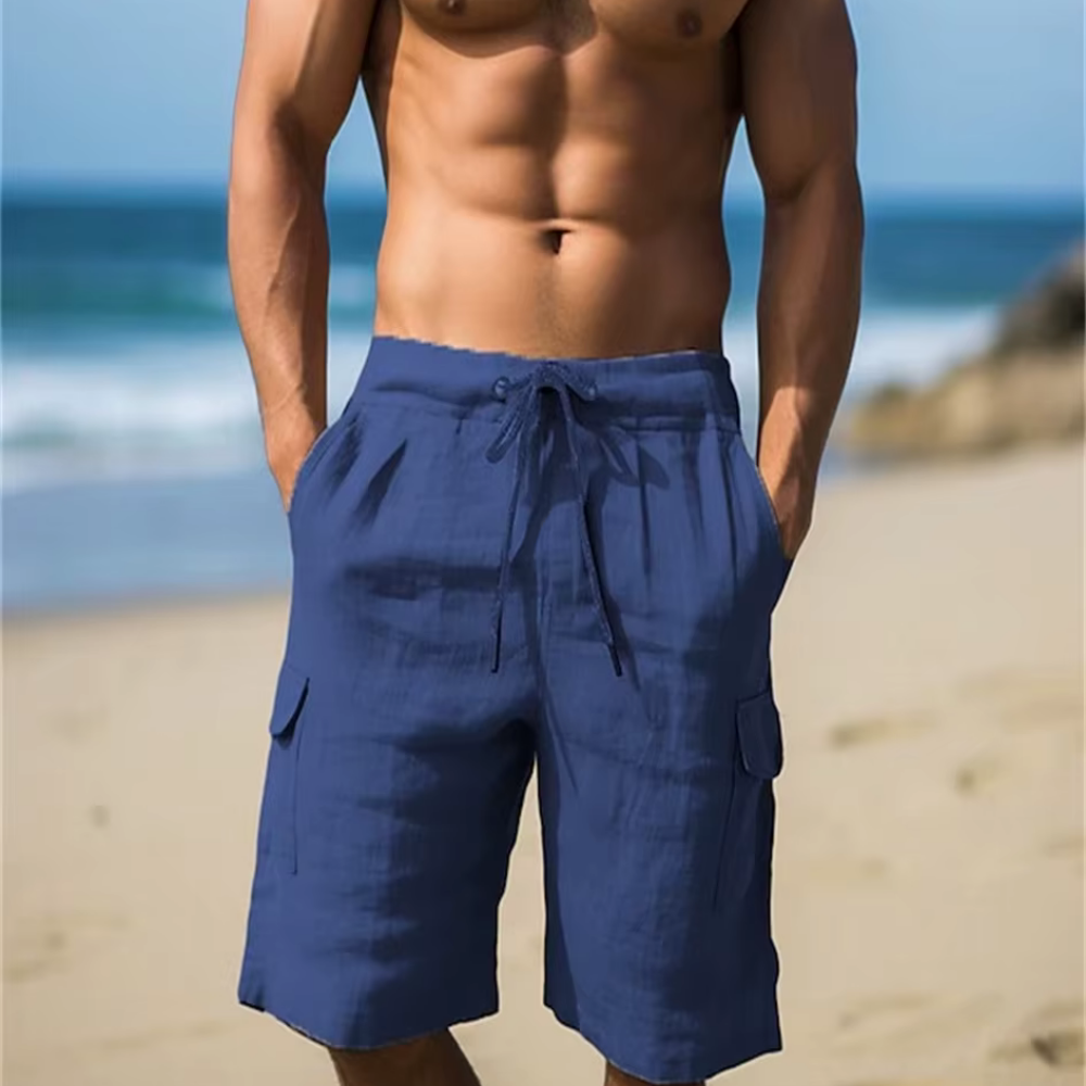 EB | Sommerliche Herren Leinenshorts für Maximalen Komfort