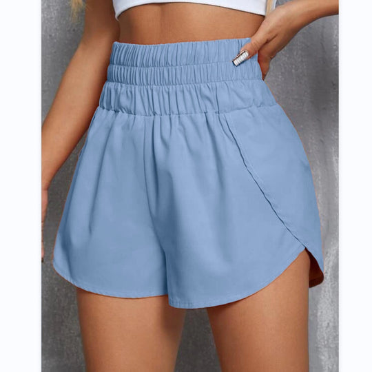 EB | Elastische Shorts mit hoher Taille