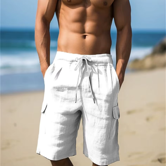 EB | Sommerliche Herren Leinenshorts für Maximalen Komfort