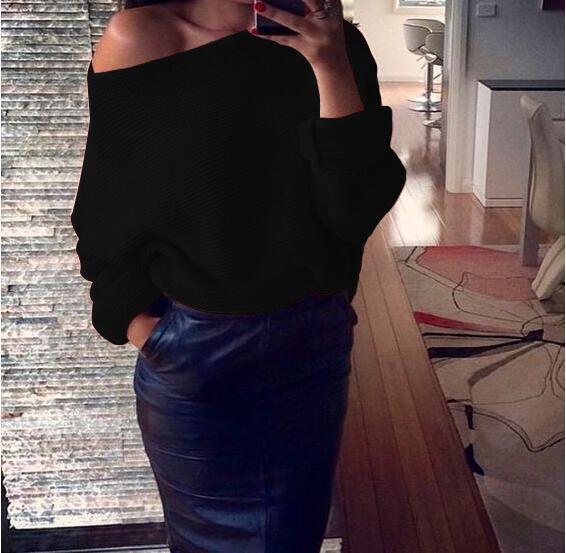 Damen pullover mit hohem Rollkragen und Zopfmuster EB